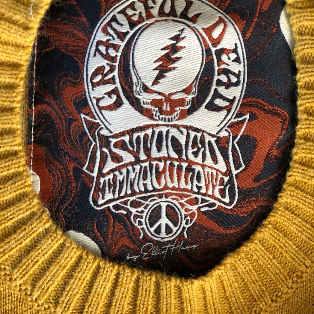 Stoned Immaculate x Grateful Dead Golden Era Sweater Sz large